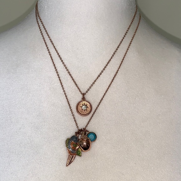 Elegant Rose Gold Pendant Necklace - Picture 1 of 6